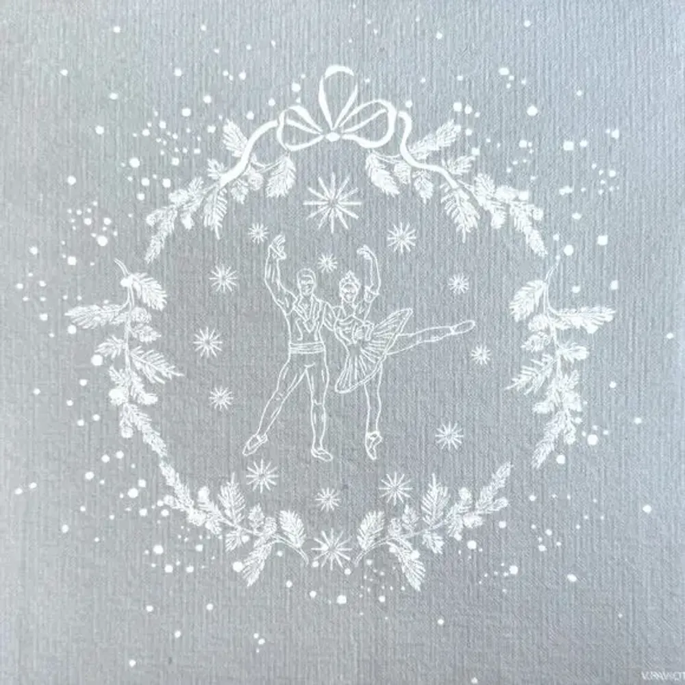Napkins - SILVER DANCERS - FRANÇOISE PAVIOT