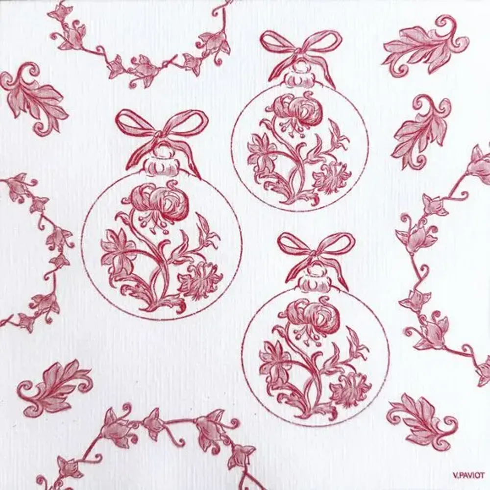 Napkins - BAROQUE BALL - FRANÇOISE PAVIOT