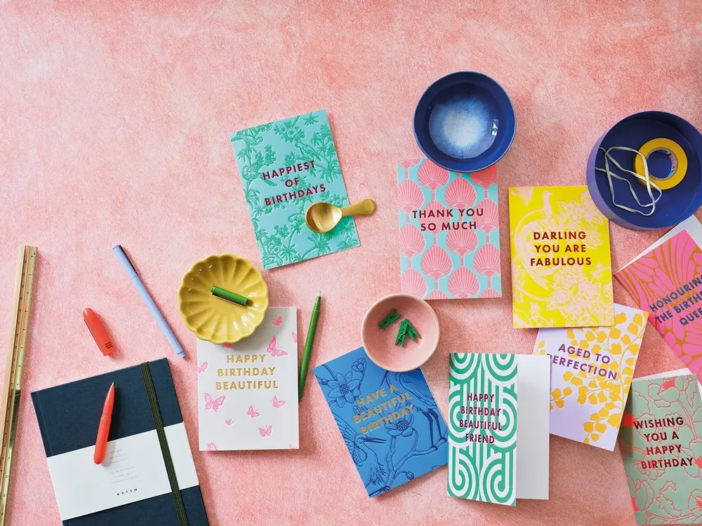 Card shop - LAGOM DESIGN Cards made in UK & Gift Wrap - KLANGUNDKLEID.DE GMBH