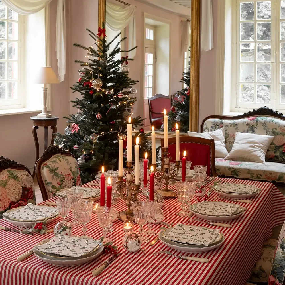 Napkins - CHRISTMAS BIRDS - FRANÇOISE PAVIOT