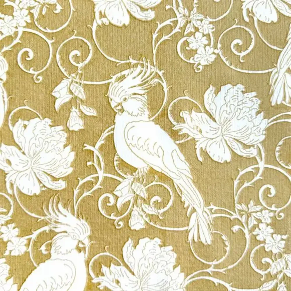 Napkins - GOLDEN PARAKEET - FRANÇOISE PAVIOT