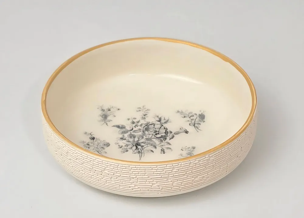 Assiettes de réception - Assiette Frisson Transfert 2025 - MARION RICHAUME