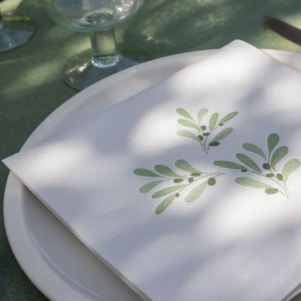 Napkins - OLIVE TREE - FRANÇOISE PAVIOT