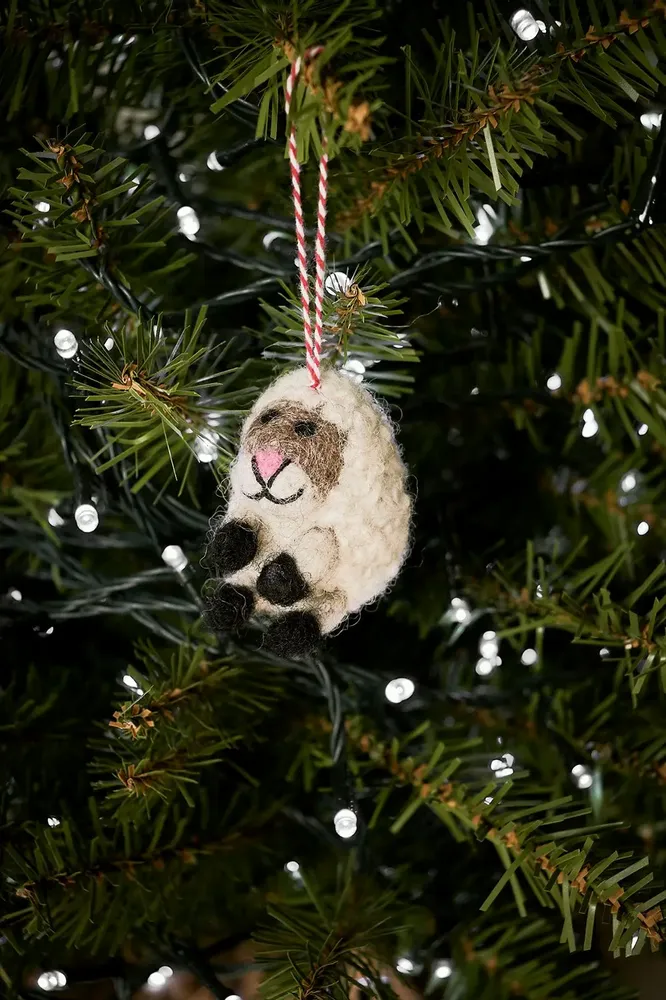 Autres décorations de Noël - Décoration de Noël 100 % laine - PERSON'ELLE