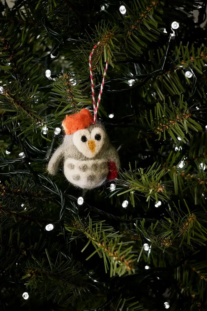 Autres décorations de Noël - Décoration de Noël 100 % laine - PERSON'ELLE