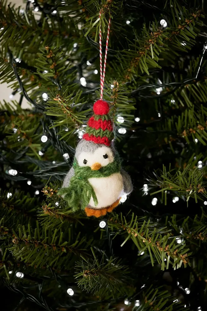 Autres décorations de Noël - Décoration de Noël 100 % laine - PERSON'ELLE