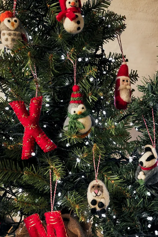 Autres décorations de Noël - Décoration de Noël 100 % laine - PERSON'ELLE