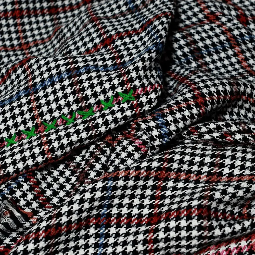 Scarves - REMI grey cotton scarf - MONSIEUR CHARLI
