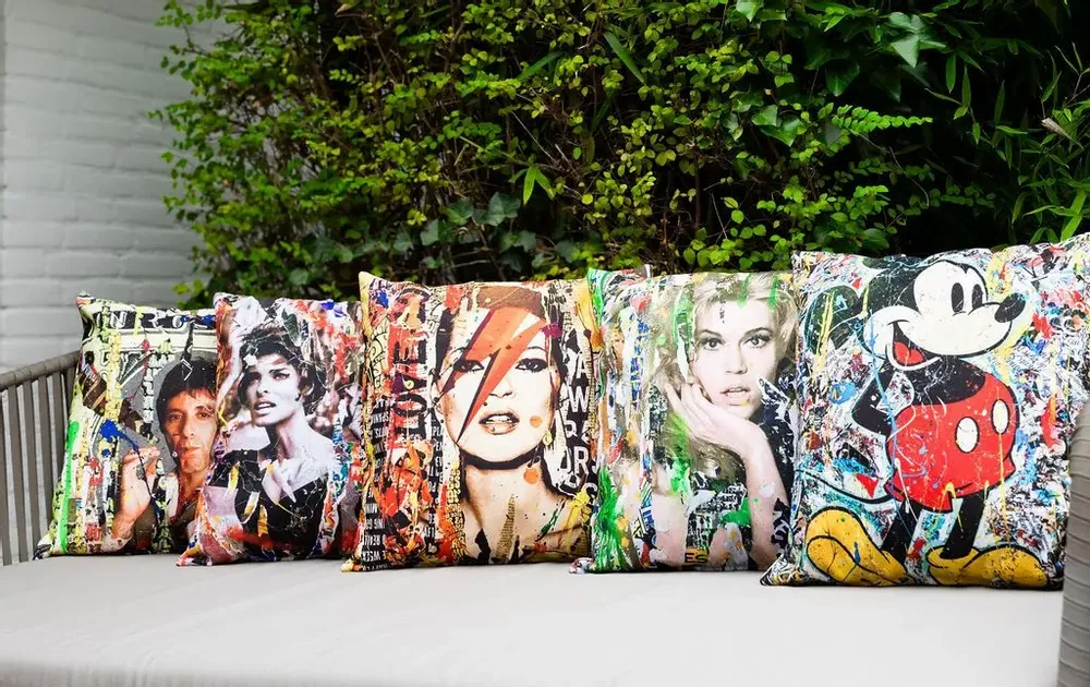 Garden textiles - Cushion Kate - Outdoor - Design by Anne Mondy - ARTDECORIS