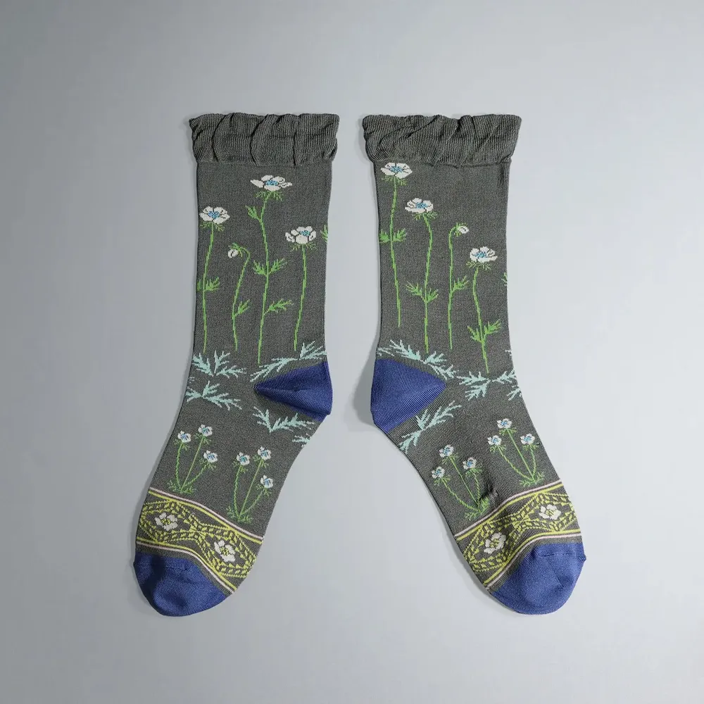 Chaussettes - anemone - KURI BOTELLA