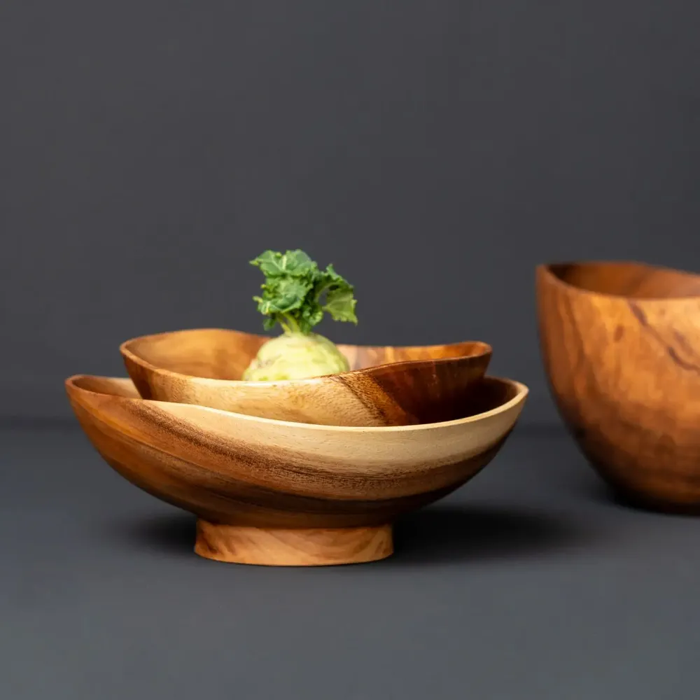 Bowls - Flare bowls on foot - KINTA