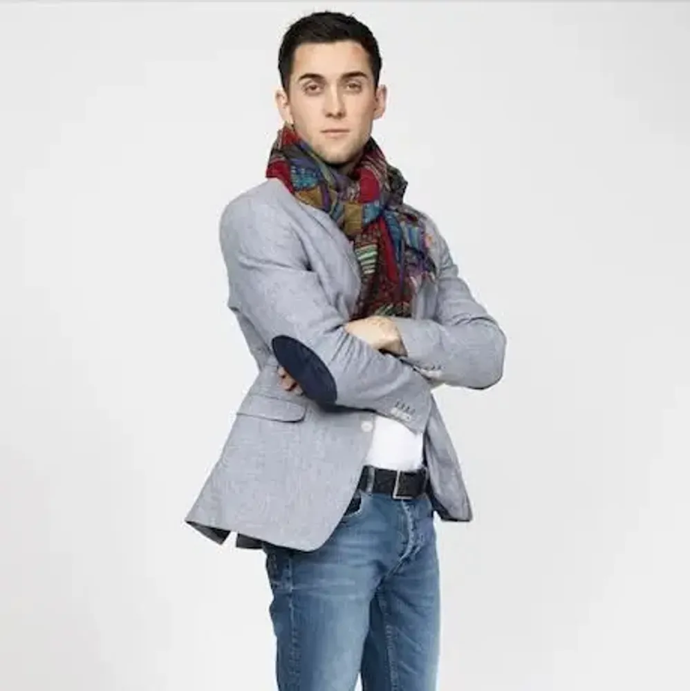 Scarves - GAUTHIER wool and modal scarf - MONSIEUR CHARLI