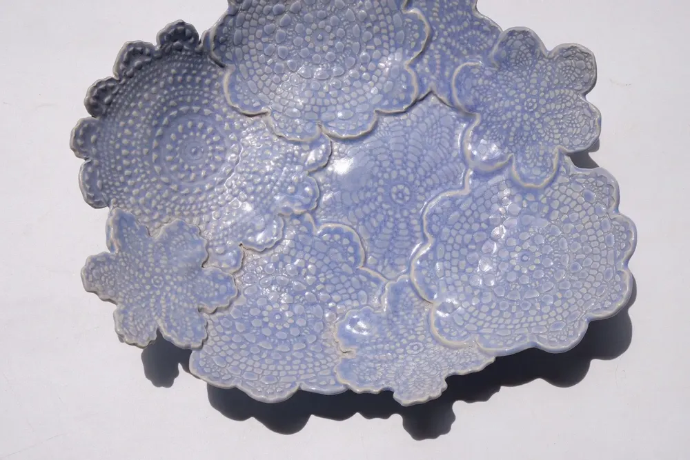Platter and bowls - Petals & Flora Collection: Decor items - Tableware set - LAMUNLAMAI. CRAFTSTUDIO