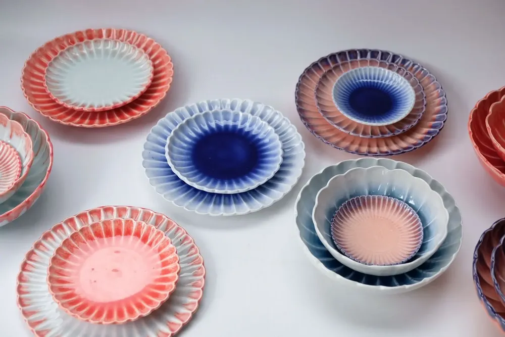 Assiettes au quotidien - Marigolds' muse - service de table - LAMUNLAMAI. CRAFTSTUDIO