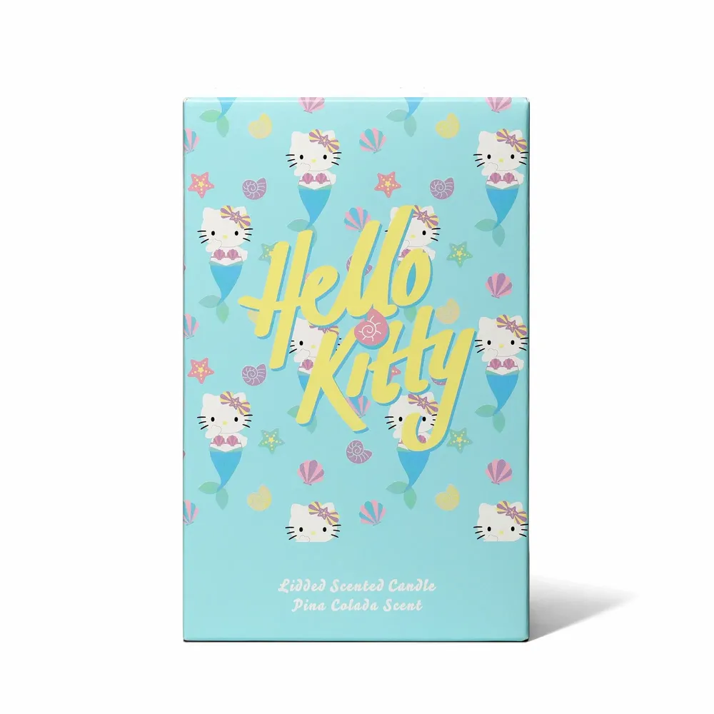 Candles - Hello Kitty Seasons Summer Candle, Pina Colada Scented with 3D Lid - DALIAN TALENT GROUP