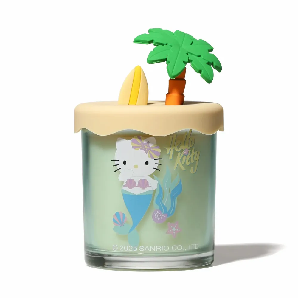 Candles - Hello Kitty Seasons Summer Candle, Pina Colada Scented with 3D Lid - DALIAN TALENT GROUP