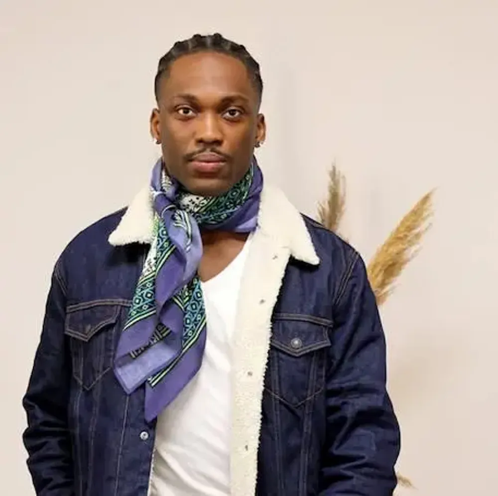 Foulards et écharpes - Bandana en viscose Felix marine - MONSIEUR CHARLI