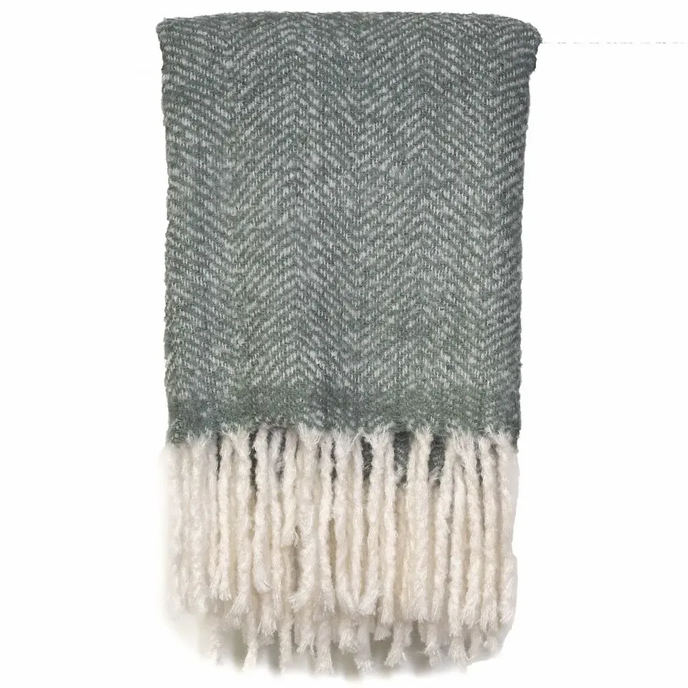 Throw blankets - TOM acrylic plaid - MONSIEUR CHARLI