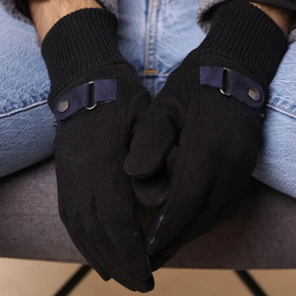 Petite maroquinerie - Gants en maille tactile HECTOR - MONSIEUR CHARLI
