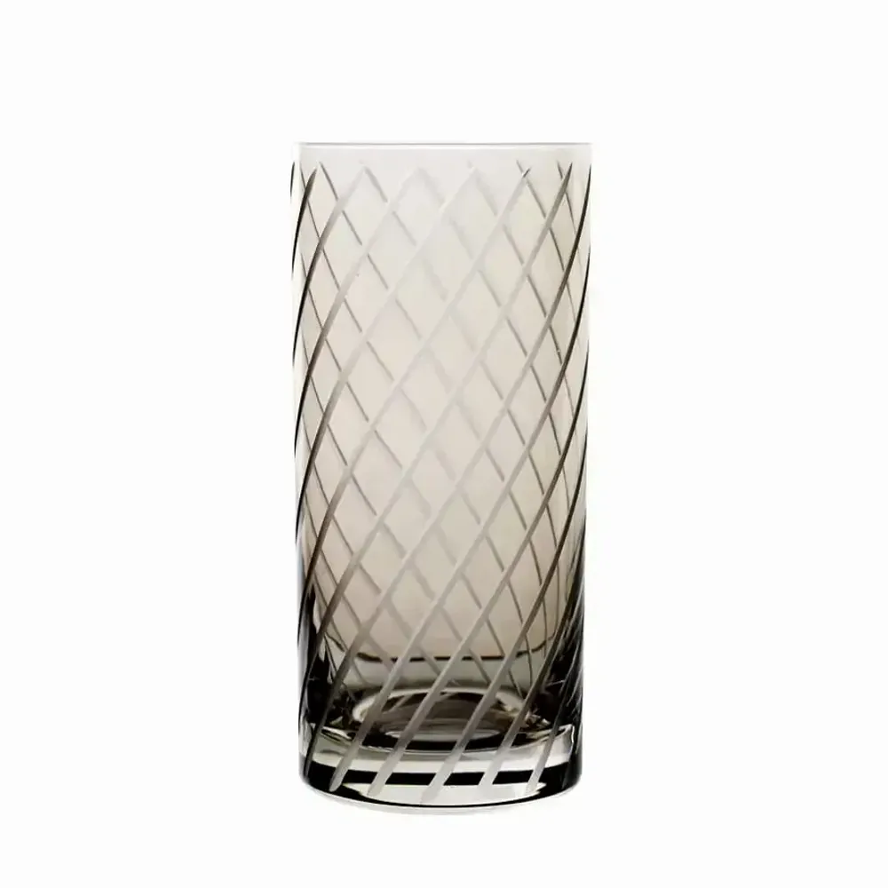 Verres - Gratia verres en cristal à eau / boissons Mokka - 1 pièce 350 ml - PEKALLA CRISTAL GLASS