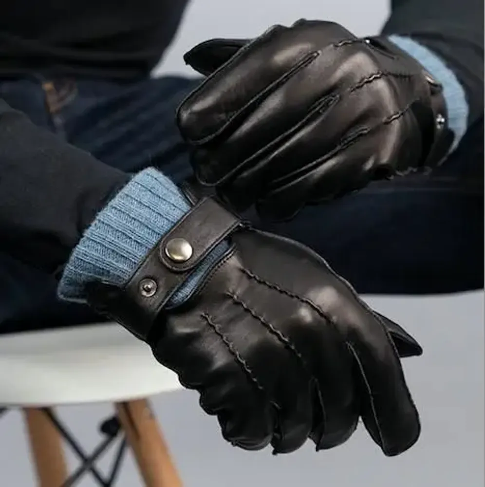 Petite maroquinerie - Gants en cuir italien HELORY - MONSIEUR CHARLI