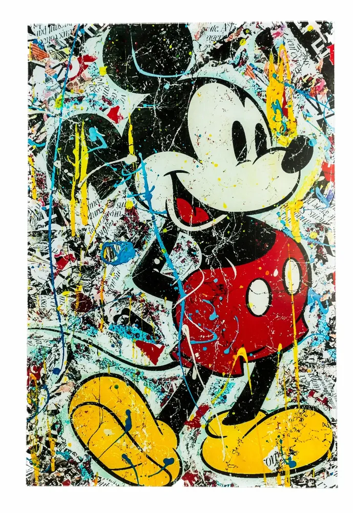 Garden textiles - Coussin exterieur Mickey - Design by Anne Mondy - ARTDECORIS