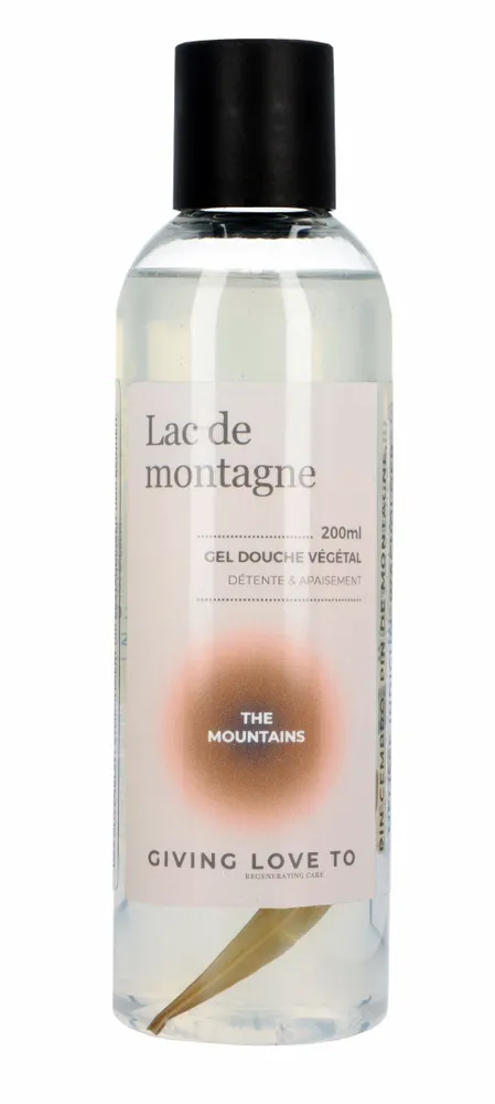 Soaps - THE MOUNTAINS Relaxing and Soothing Shower Gel 200ml - GIVING LOVE TO