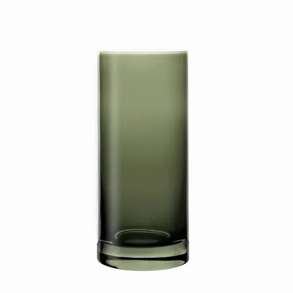 Glass - Vispera Verde Coloured Cocktail Glass - 1 piece 360 ml - PEKALLA CRISTAL GLASS