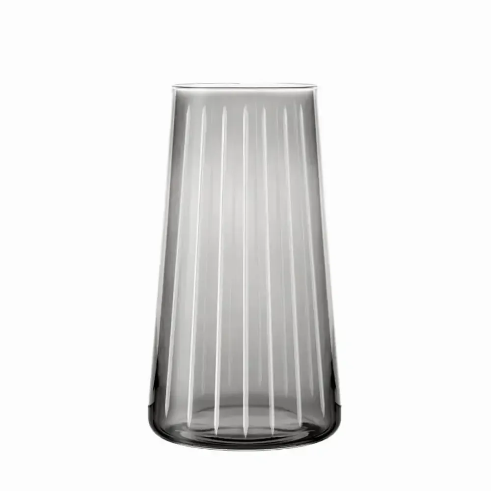 Glass - Vida Linea Colored Cocktail Glass Grey - 1 piece 450 ml - PEKALLA CRISTAL GLASS