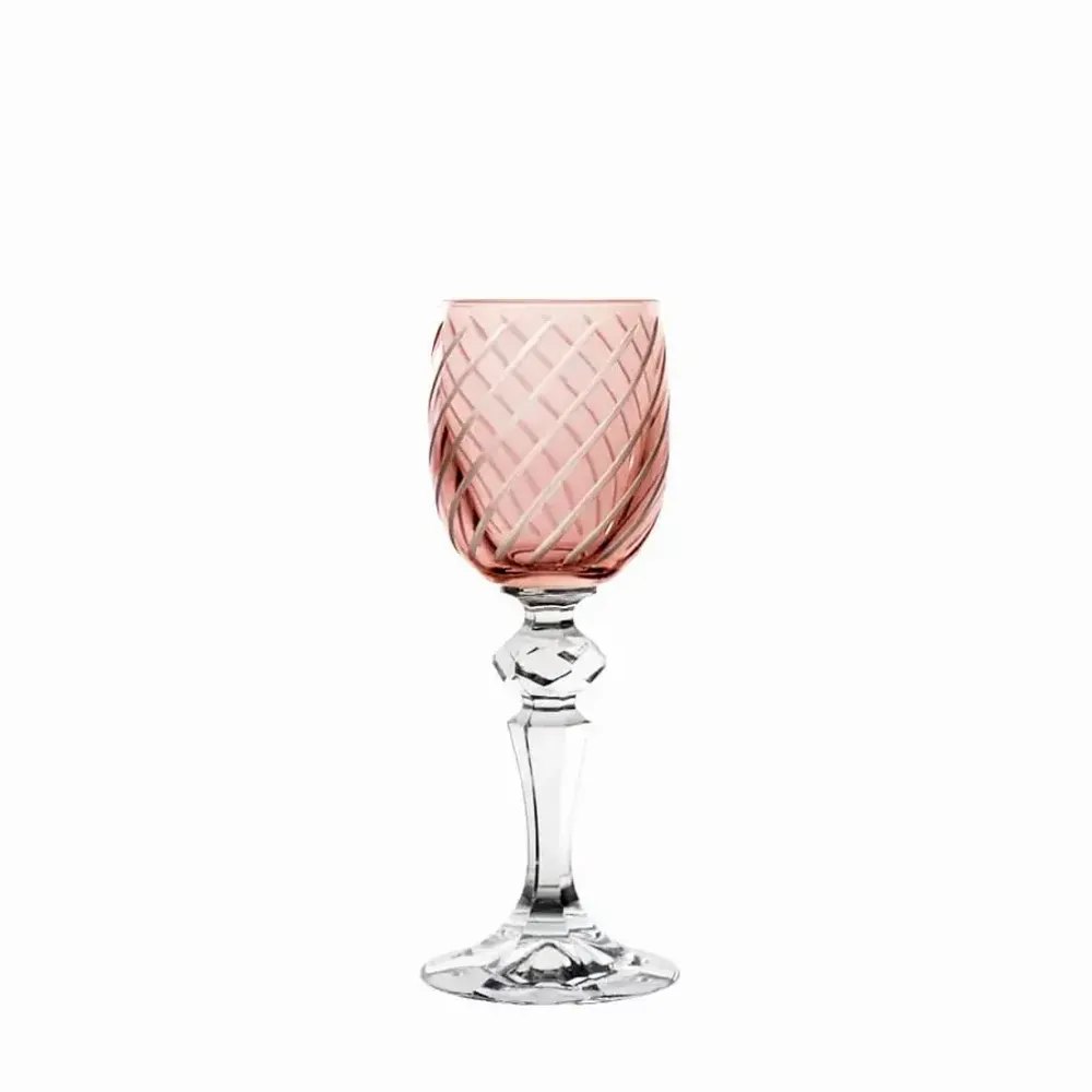 Glass - Gratia Salmo Crystal Vodka Glasses - 6 pieces 60 ml - PEKALLA CRISTAL GLASS
