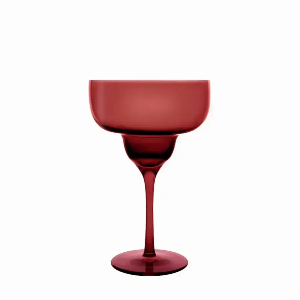 Verres - Vispera Verre à Martini coloré Rosal - 1 pièce 340 ml - PEKALLA CRISTAL GLASS