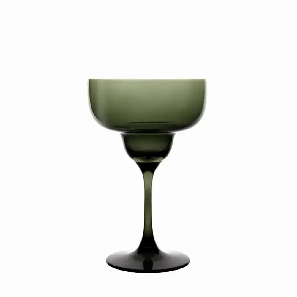 Verres - Vispera Verre à Martini coloré Verde - 1 pièce 340 ml - PEKALLA CRISTAL GLASS