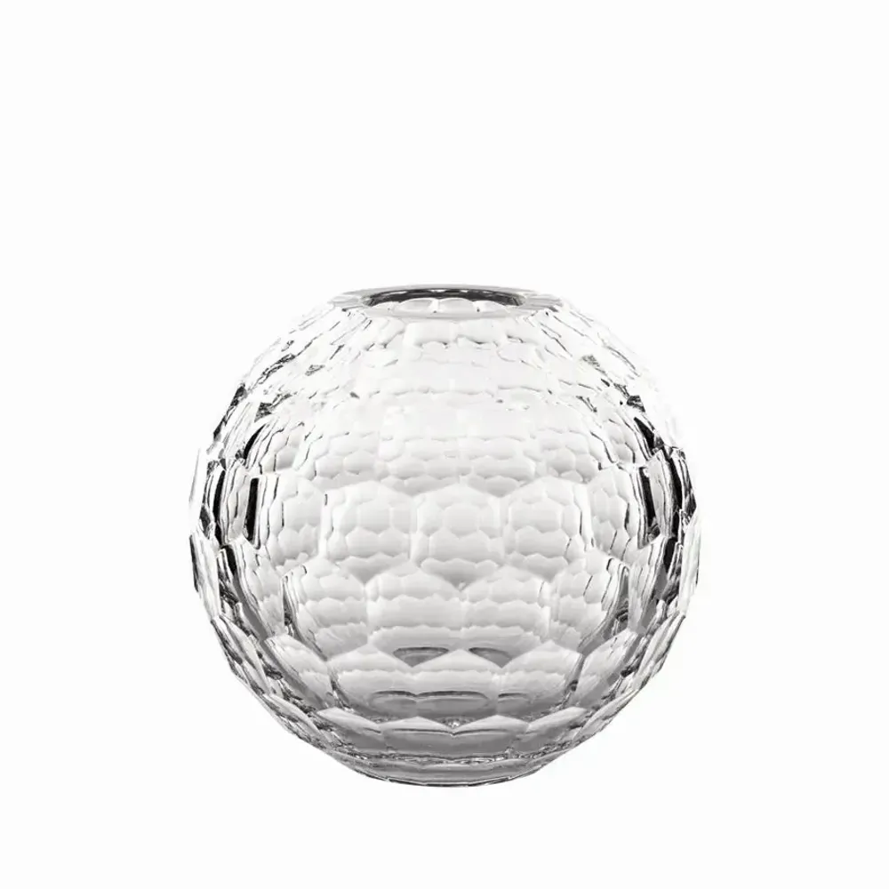 Crystal ware - Honeycomb Crystal Vase - 14cm - PEKALLA CRISTAL GLASS