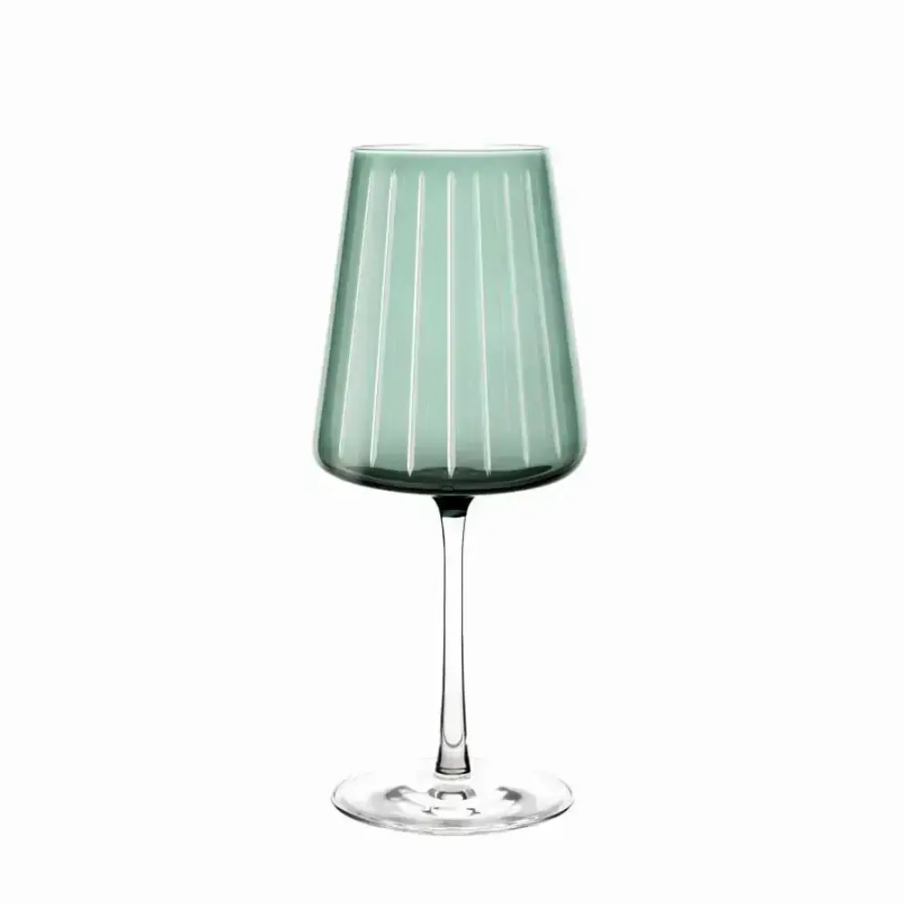 Verres - Vida Linea Verre à vin coloré Fresca - 1 pièce 520 ml - PEKALLA CRISTAL GLASS
