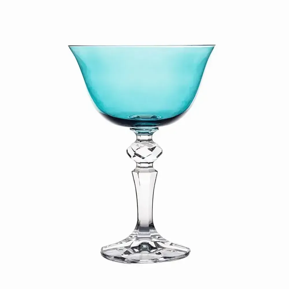 Cristallerie - Kalatina Aqua verres à champagne en cristal - 6 pièces 180 ml - PEKALLA CRISTAL GLASS