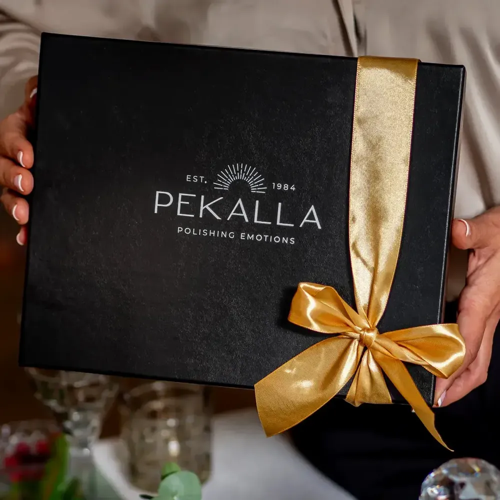 Crystal ware - Gift wrapping - PEKALLA CRISTAL GLASS