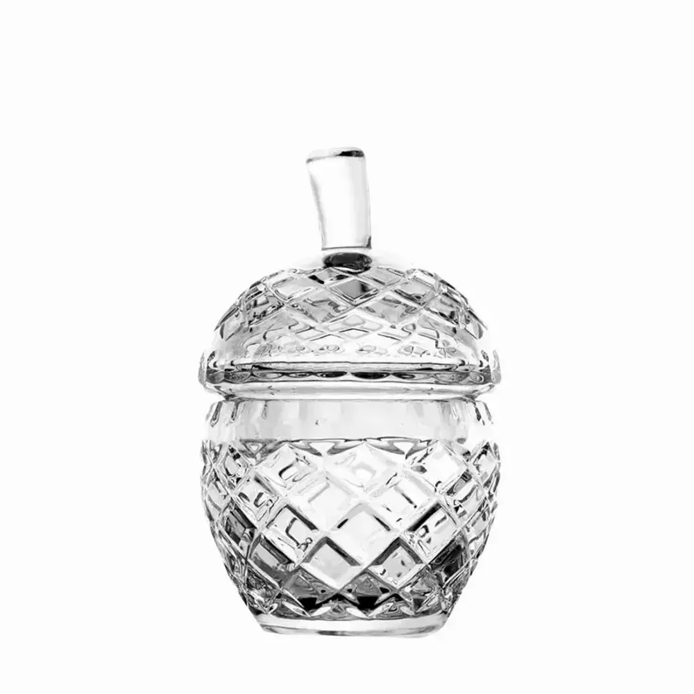 Cristallerie - Iris Bonbonnière - 14 cm - PEKALLA CRISTAL GLASS