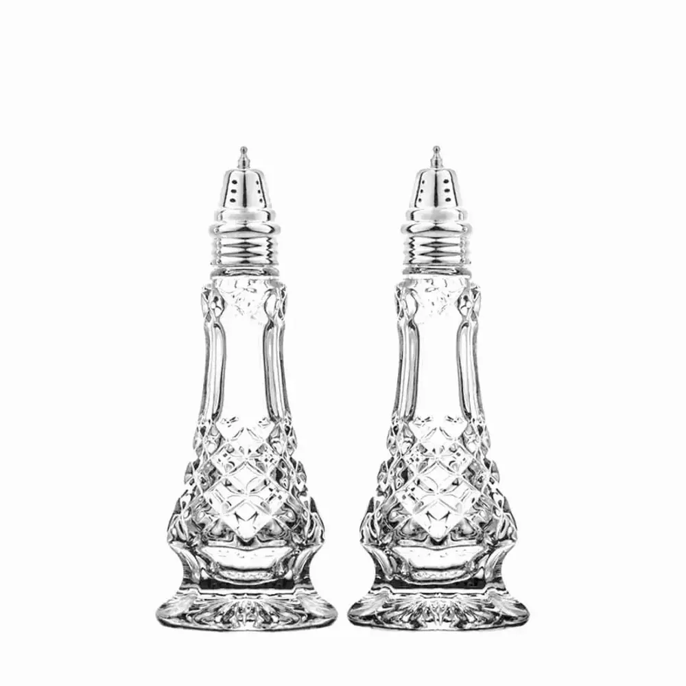 Cristallerie - Iris Conteneurs en cristal à épices - 2 pièces - PEKALLA CRISTAL GLASS