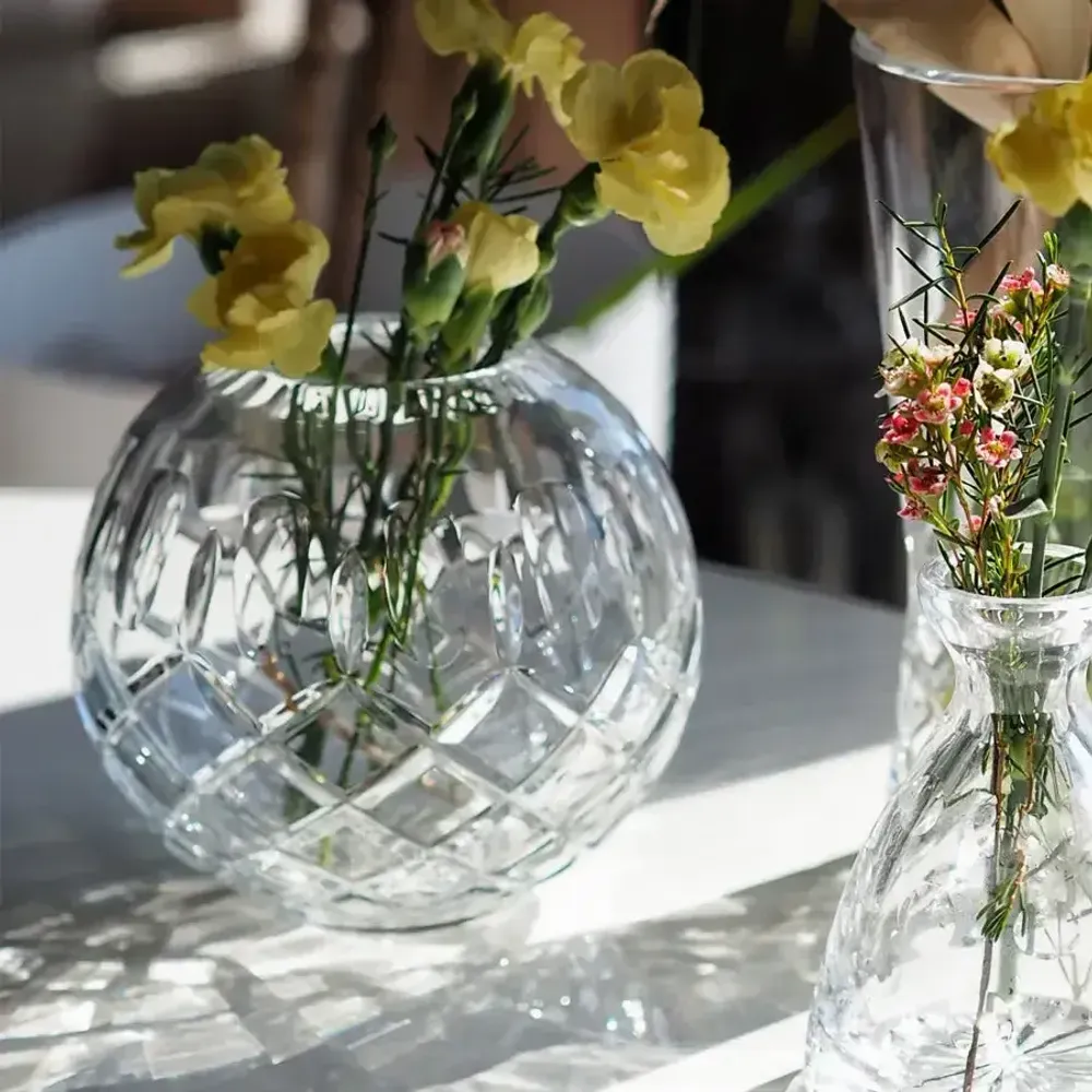 Cristallerie - Lavo Vase en cristal - 14 cm - PEKALLA CRISTAL GLASS