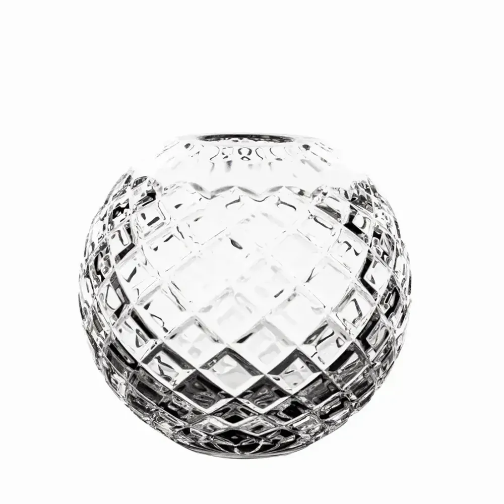 Crystal ware - Iris Crystal Vase - 14 cm - PEKALLA CRISTAL GLASS