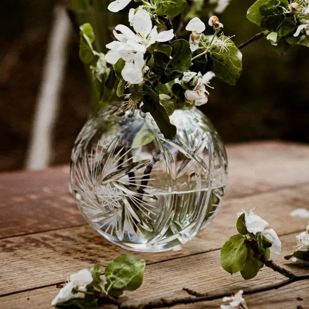 Crystal ware - Molendi Crystal vase - 14 cm - PEKALLA CRISTAL GLASS