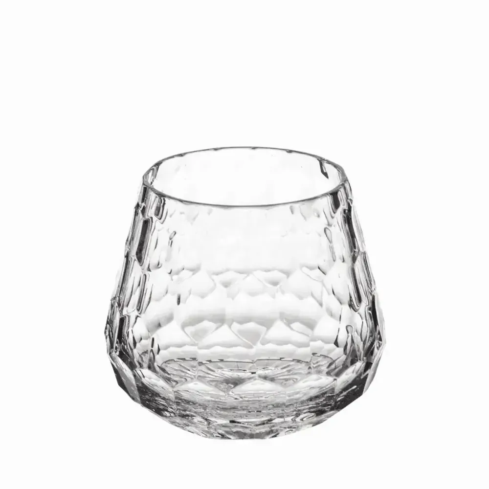 Bougeoirs et photophores - Bougeoir en cristal en forme de morceau de mielu - 8cm - PEKALLA CRISTAL GLASS