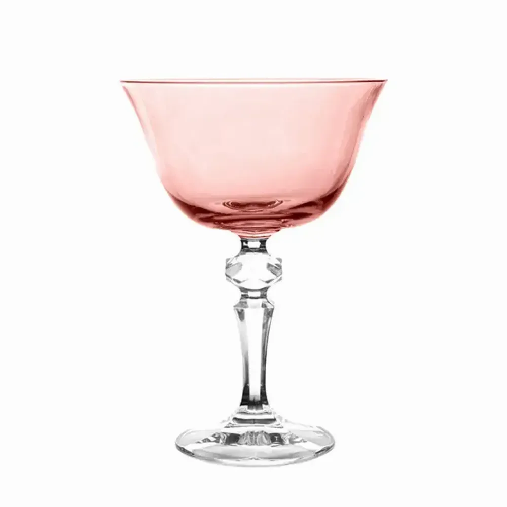 Crystal ware - Kalatina Salmo crystal champagne glasses - 6 pieces 180 ml - PEKALLA CRISTAL GLASS