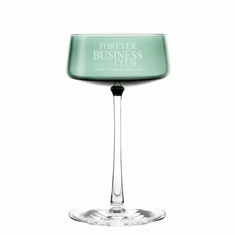 Cristallerie - Vida Verre à champagne/ Martini logo - 1 pièce 230 ml - PEKALLA CRISTAL GLASS