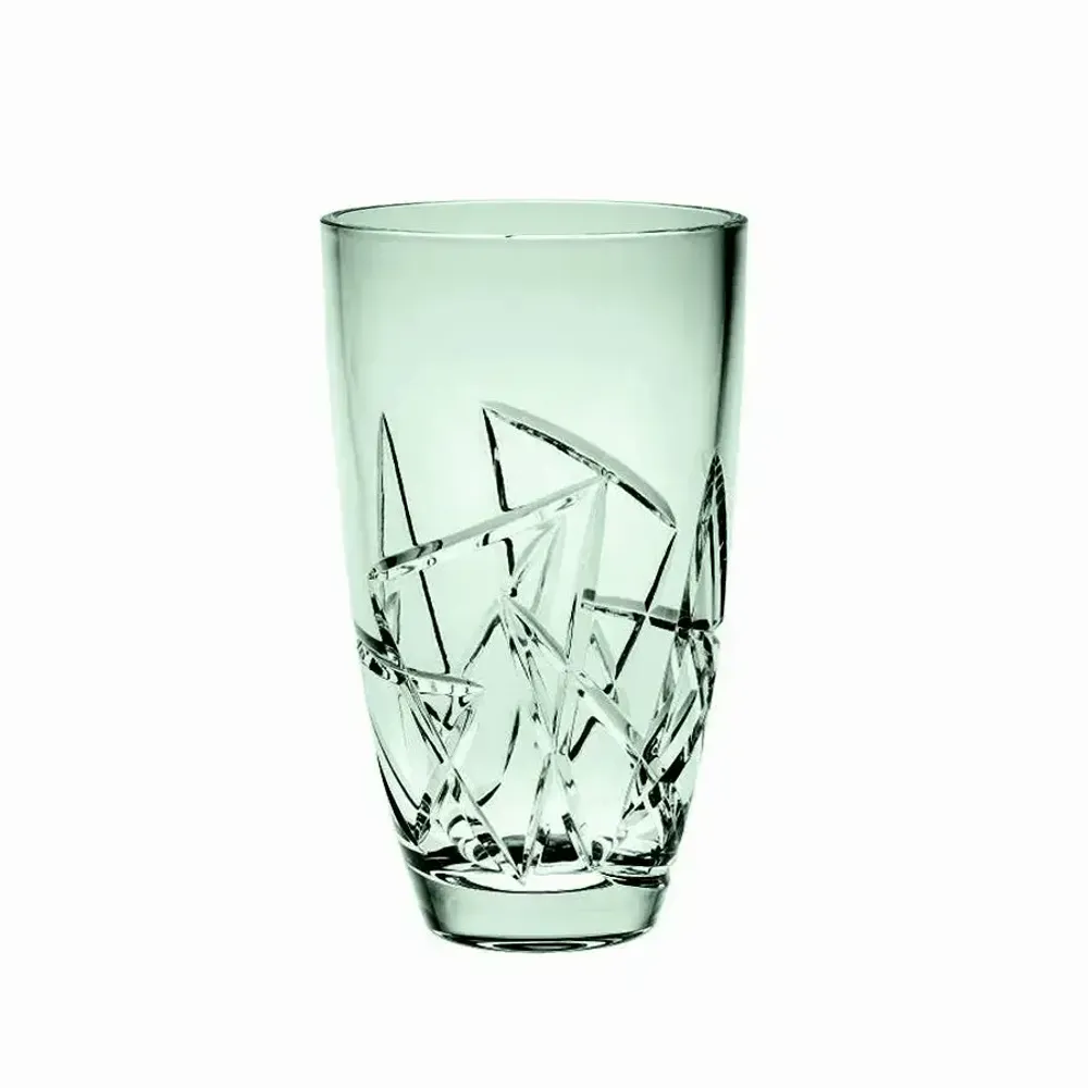 Cristallerie - Vase en cristal Malachit - 25 cm - PEKALLA CRISTAL GLASS