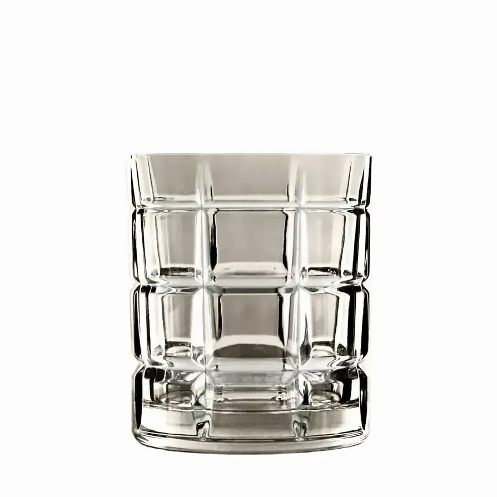 Cristallerie - Vaso II Verres en cristal à whisky Mokka - 6 pièces 240 ml - PEKALLA CRISTAL GLASS
