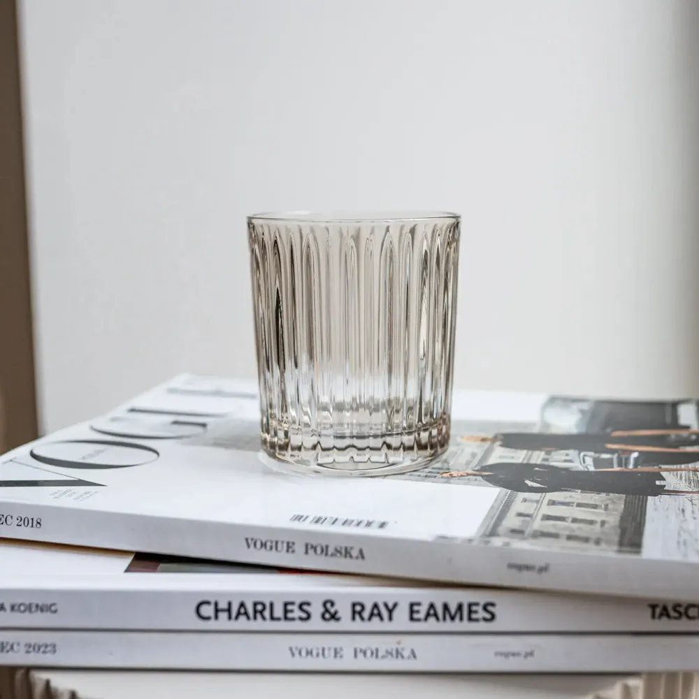 Crystal ware - Mokka Crystal Decanter + Whiskey Glasses - 2 pieces 280 ml - PEKALLA CRISTAL GLASS