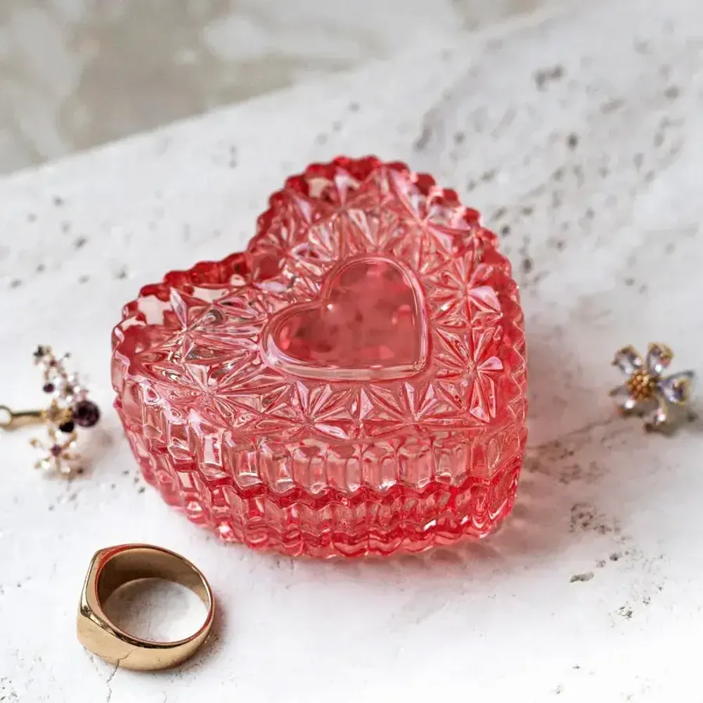 Cristallerie - Salmo Boîte à bijoux en cristal - PEKALLA CRISTAL GLASS