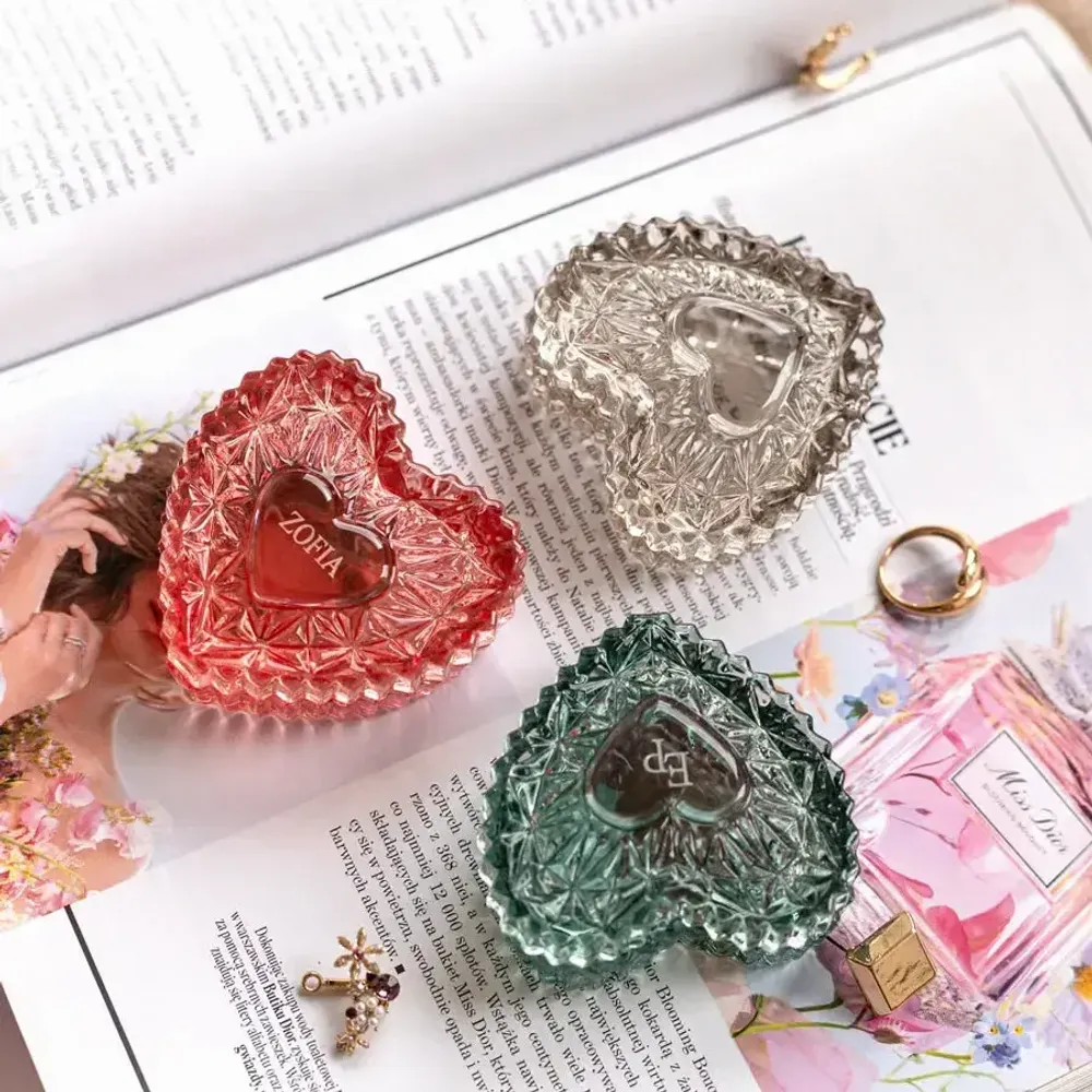 Cristallerie - Salmo Boîte à bijoux en cristal - PEKALLA CRISTAL GLASS