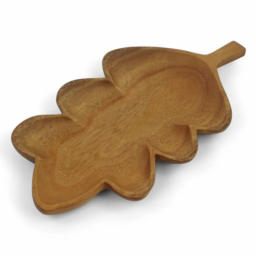 Platter and bowls - Oak plates acacia wood - KINTA